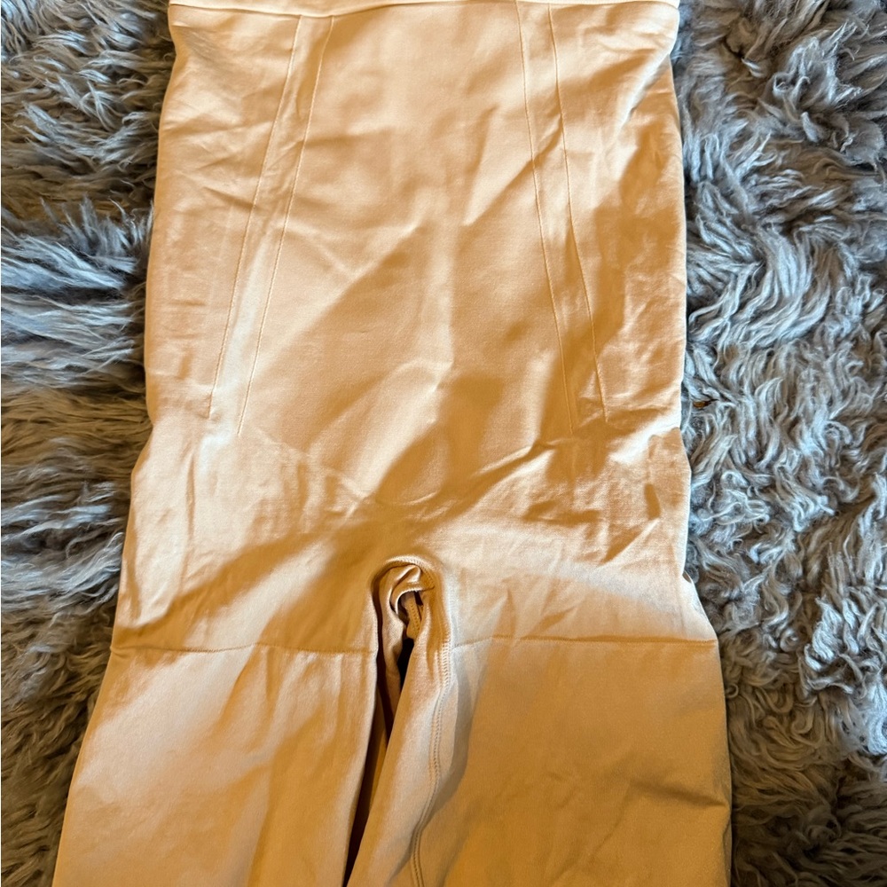 Spanx High-Waisted Tan medium shape ware tights